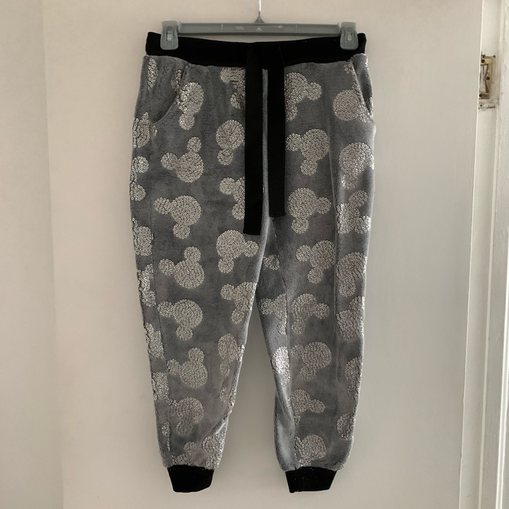 Disney Mickey Mouse Women’s Plush Pajama Pants